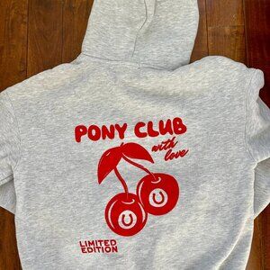 Stylish Eq  Pony Club With Love Hoodie - Womens S